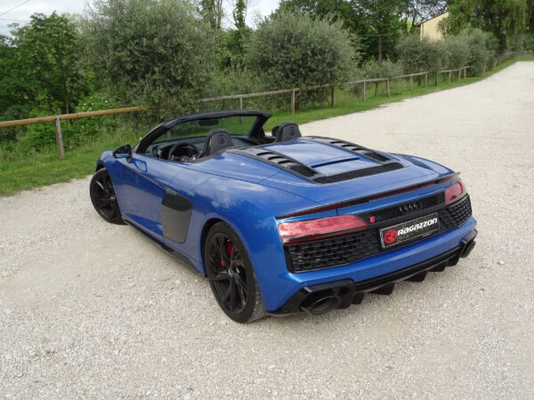 Tubi sostituzione filtri OPF/GPF destro e sinistro con trattamento di ceramicatura Audi R8 4S Gruppo N – Ragazzon 50.1076.80