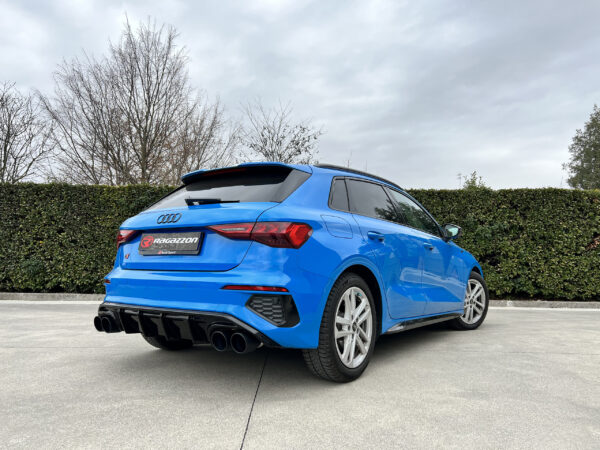 Scarico posteriore Audi A3 8Y omologato Sport Line – Ragazzon 50.1106.64 – foto 2