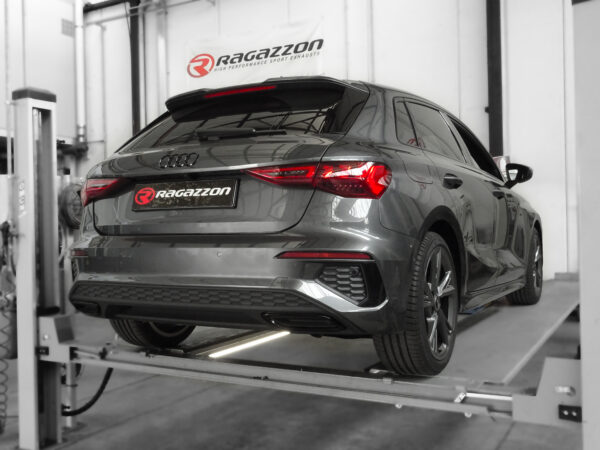 Heckrohr Audi A3 8Y homologiert - Ragazzon 50.1050.40 – Bild 2