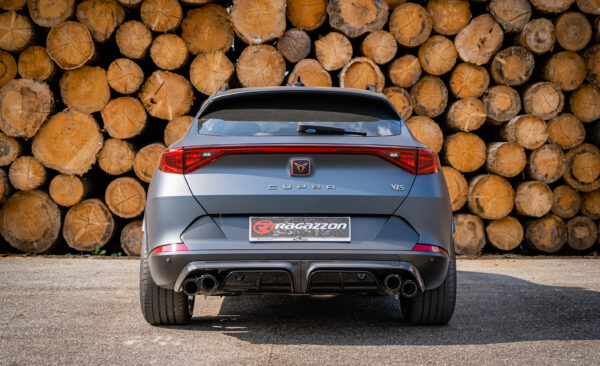 Tubo centrale scarico Cupra Formentor KM omologato Carbon Shot – Ragazzon 50.1124.78 – foto 3