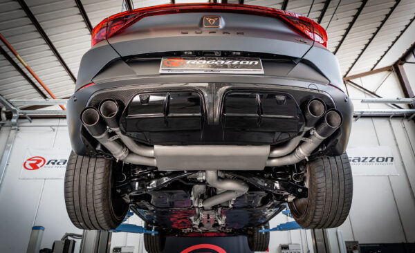 Tubo centrale scarico Cupra Formentor KM omologato Carbon Shot – Ragazzon 50.1124.78 – foto 4