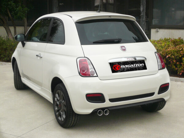 Scarico posteriore Fiat 500 312 omologato – Ragazzon 58.0609.25 – foto 2