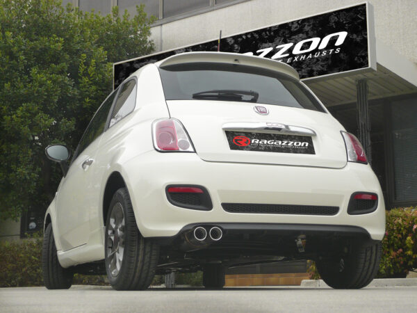 Scarico posteriore Fiat 500 312 omologato – Ragazzon 50.0446.25 – foto 2