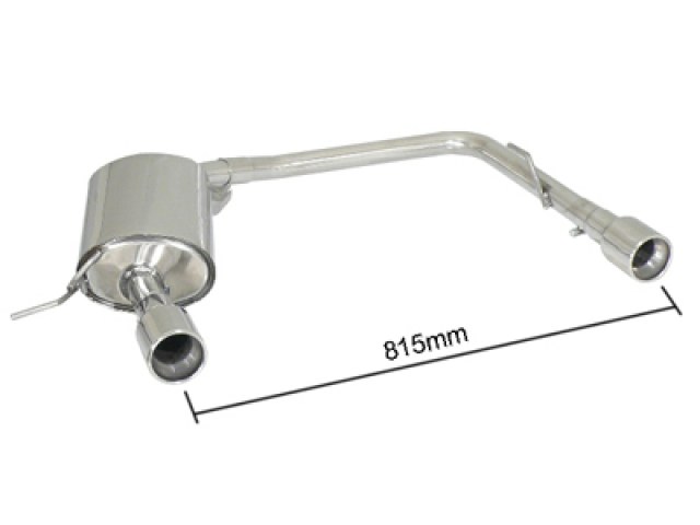 Scarico posteriore BMW Serie 3 E90-E91-E92-E93 omologato - Ragazzon 50.0270.05