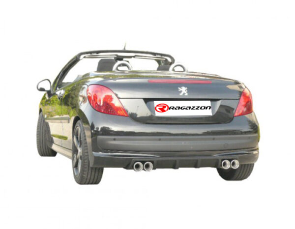 Scarico posteriore Peugeot 207 cc omologato – Ragazzon 58.0375.10 – foto 2