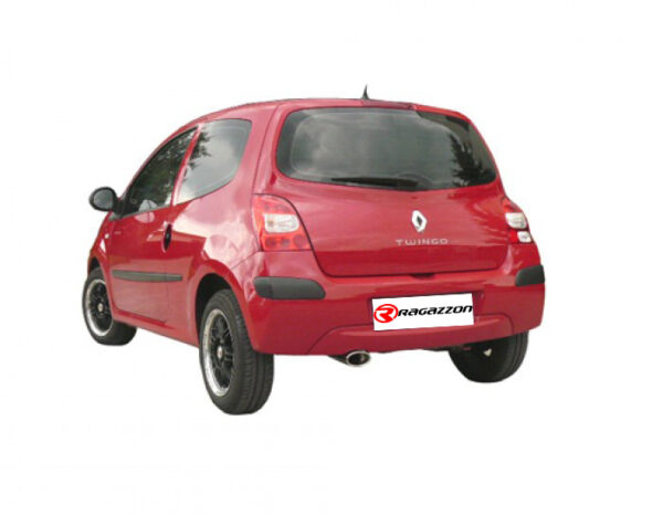 Scarico posteriore Renault Twingo Mk2 omologato Sport Line – Ragazzon 18.0362.60 – foto 2