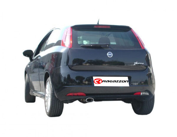 Scarico posteriore Fiat Grande Punto + Punto Evo omologato Sport Line – Ragazzon 10.0190.13 – foto 2
