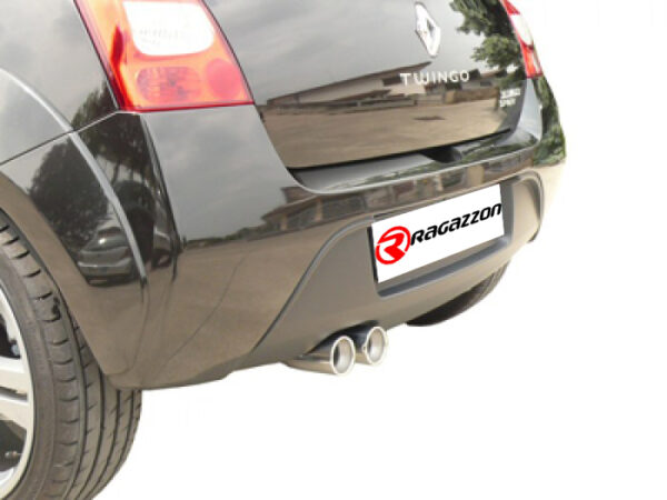 Tubo centrale scarico Renault Twingo Mk2 Gruppo N – Ragazzon 55.0166.00 – foto 2