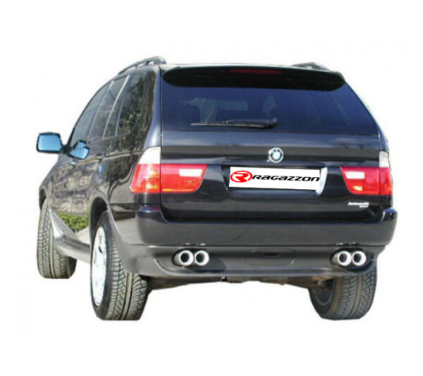 Scarico posteriore BMW X5 E53 / E70 omologato – Ragazzon 50.0064.11 – foto 2