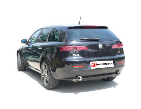 Scarico posteriore Alfa Romeo 159 omologato – Ragazzon 50.0269.05 – foto 3