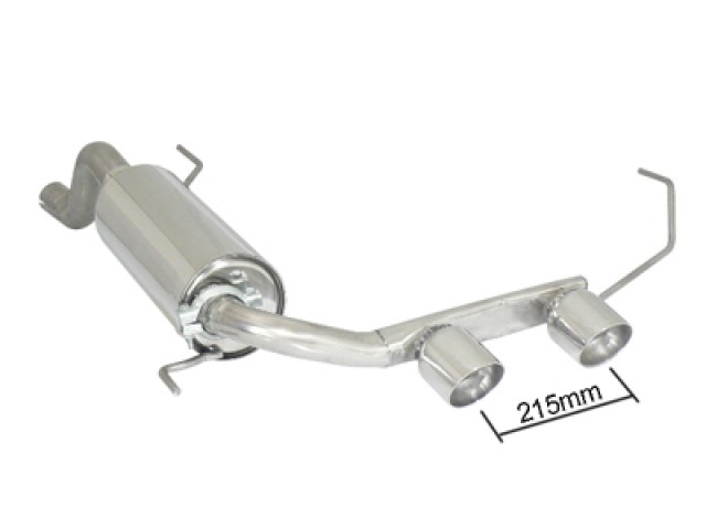 Scarico posteriore Alfa Romeo MiTo 955 omologato Sport Line - Ragazzon 50.0291.60
