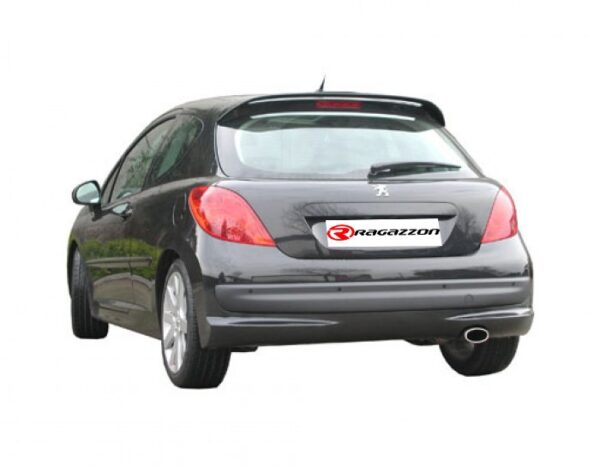 Tubo centrale scarico Peugeot 207 Gruppo N – Ragazzon 55.0106.00 – foto 2