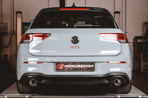 Scarico posteriore Volkswagen Golf Mk8 CD omologato Sport Line – Ragazzon 50.1065.61 – foto 3