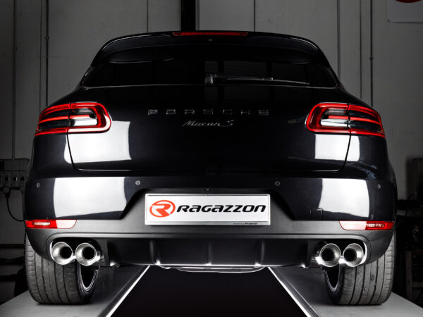 Scarico posteriore Porsche Macan Mk1 95B omologato Sport Line – Ragazzon 50.1078.64 – foto 2