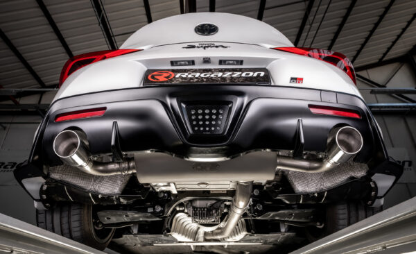 Sportlicher Auspuff Toyota Supra Mk5 zugelassen Sport Line - Ragazzon 50.1033.61 – Bild 4