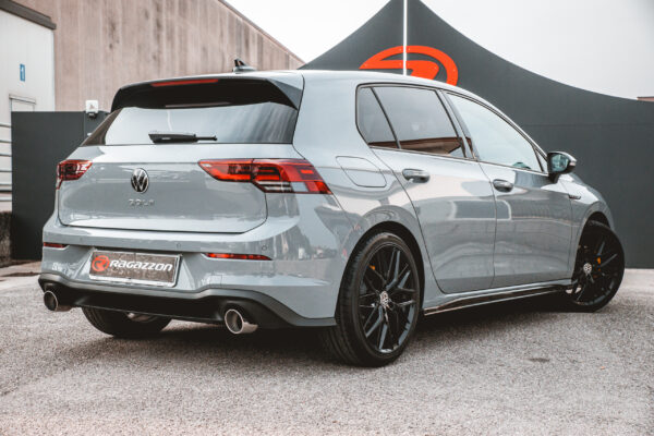 Scarico posteriore Volkswagen Golf Mk8 CD omologato Sport Line – Ragazzon 50.1020.61 – foto 2