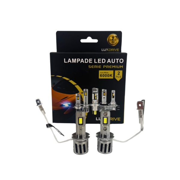 Kit Lampade LED H3 LUXDRIVE 6000K Luce Bianca 60W 4000 Lumen – foto 2