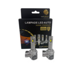 Kit Lampade LED H27W/1 LUXDRIVE 6000K Luce Bianca 60W 4000 Lumen