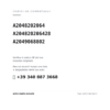 Kompatible OE-Nummern Rückleuchten Rechts Mercedes Klasse C W204 2006+ - Limousine – Version 3 (A2048202064, A204820206428, A2049068802). Kundenservice WhatsApp +39 340 887 3668