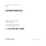 Kompatible OE-Nummern Rückleuchten Rechts Nissan X-Trail 2017-2021 (265506FV0AA259). Kundenservice WhatsApp +39 340 887 3668