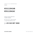 Kompatible OE-Nummern Rückleuchten Links Jeep Compass 2017-2020 – Außenseite (K55112841AB, K55112841AC). Kundenservice WhatsApp +39 340 887 3668