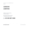 Kompatible OE-Nummern Rückleuchten Links Opel Astra J 2010-2011 – Kombi Rot Außenseite (13282242, 13307435). Kundenservice WhatsApp +39 340 887 3668