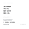 Kompatible OE-Nummern Rückleuchten Links Renault Trafic 2007-2013 – 4 Befestigungspunkte (2652500Q0A, 4416771, 8200415250, 93854431). Kundenservice WhatsApp +39 340 887 3668