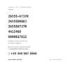 Codici OE compatibili Fanale Posteriore Sinistro Renault Trafic 2014+ (26555-6737R, 2655500Q0J, 265556737R, 4422466, 6000617812). Assistenza WhatsApp +39 340 887 3668