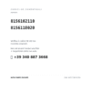 Kompatible OE-Nummern Rückleuchten Links Toyota Corolla 1998-2001 – 3/5 Türen Modell Kioto (8156102110, 815611E020). Kundenservice WhatsApp +39 340 887 3668