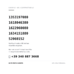 Kompatible OE-Nummern Scheinwerfer Rechts FIAT Fiorino - Qubo - Citroen Nemo - Peugeot Bipper 2008+ (1353197080, 1618046380, 1622960080, 1634151880, 52060152). Kundenservice WhatsApp +39 340 887 3668