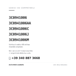 Kompatible OE-Nummern Scheinwerfer Rechts Volkswagen Passat 2005-2009 – Hella-Version (3C0941006, 3C0941006AA, 3C0941006C, 3C0941006J, 3C0941006M). Kundenservice WhatsApp +39 340 887 3668