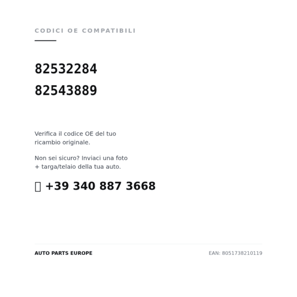 Codici OE compatibili Faro Anteriore Destro Volvo Truck Fl 2013+ – C/Luce Diurna A Led (82532284, 82543889). Assistenza WhatsApp +39 340 887 3668