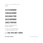 Kompatible OE-Nummern Scheinwerfer Links FIAT Ducato 2014+ – Mit Motor (1374296080, 1394426080, 1612041780, 1631998080, 1682748580). Kundenservice WhatsApp +39 340 887 3668