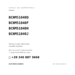 Codici OE compatibili Faro Anteriore Sinistro Mazda 3 2019-2020 (BCNM51040D, BCNM51040F, BCNM51040H, BCNM51040J). Assistenza WhatsApp +39 340 887 3668