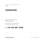 Kompatible OE-Nummern Scheinwerfer Links Nissan Serena 1992+ – Elektrische Verstellung Mit Nebelscheinwerfer (260608C006). Kundenservice WhatsApp +39 340 887 3668
