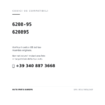 Kompatible OE-Nummern Scheinwerfer Links Peugeot 207 – Ohne Nebelscheinwerfer verchromte Reflektordose (6208-95, 620895). Kundenservice WhatsApp +39 340 887 3668