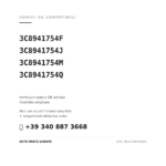 Kompatible OE-Nummern Scheinwerfer Links Volkswagen Passat Cc 2012+ (3C8941754F, 3C8941754J, 3C8941754M, 3C8941754Q). Kundenservice WhatsApp +39 340 887 3668