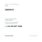 Kompatible OE-Nummern Scheinwerfer Links Volvo S 40 - V 40 2001+ – 5 Polig Schwarze Schüssel Elektrische Verstellung (30899878). Kundenservice WhatsApp +39 340 887 3668
