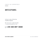 Kompatible OE-Nummern Nebelscheinwerfer Rechts Isuzu D-Max 2002-2006 (8972375891). Kundenservice WhatsApp +39 340 887 3668
