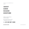 Codici OE compatibili Fendinebbia Mercedes Citan 12'- – Ct C-Zero - Mitsub Asx 10' - Outlander 12' Con Luce Diurna Dx=Sx (1826337, 6208V6, 8321A365, 84503FJ000). Assistenza WhatsApp +39 340 887 3668