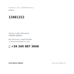Codici OE compatibili Fendinebbia Sinistro Opel Astra K 2015+ (13401153). Assistenza WhatsApp +39 340 887 3668
