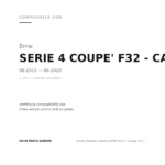Fanale Hinten Destro BMW Serie 4 Coupe' F32 - Cabrio F33 2017+ – Esterno A Led compatibilità veicoli (Bmw SERIE 4 COUPE' F32 - CABRIO F33 (2013-2020) · Bmw SERIE 4 GRAN COUPE F36 (2014+))