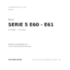 Fanale Posteriore Destro BMW Serie 5 2003+ – Modello E60 Berlina compatibilità veicoli (Bmw SERIE 5 E60 - E61 (2003-2007))