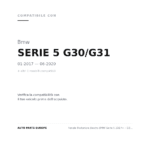 Fanale Posteriore Destro BMW Serie 5 2017+ – G30/G31 Versione M Sport compatibilità veicoli (Bmw SERIE 5 G30/G31 (2017-2020) · Bmw SERIE 5 G30/G31 (2020+))