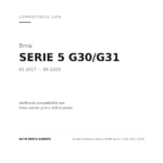 Fanale Posteriore Destro BMW Serie 5 G30 2017-2019 compatibilità veicoli (Bmw SERIE 5 G30/G31 (2017-2020))