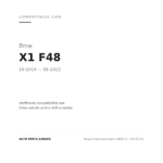 Fanale Posteriore Destro BMW X1 F48 2019+ compatibilità veicoli (Bmw X1 F48 (2019-2022))