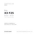 Rückleuchten Rechts BMW X3 F25 2010+ – Außenseite compatibilità veicoli (Bmw X3 F25 (2014-2017) · Bmw X3 F25 (2010-2014))