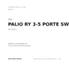 Fanale Posteriore Destro FIAT Palio 2002+ – S. W. compatibilità veicoli (Fiat PALIO RY 3-5 PORTE SW (2002+))