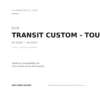 Fanale Posteriore Destro Ford Transit Custom - Tourneo Custom 2012-2022 compatibilità veicoli (Ford TRANSIT CUSTOM - TOURNEO CUSTOM (2018-2023) · Ford TRANSIT CUSTOM - TOURNEO CUSTOM (2012-2017))