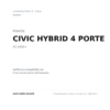 Fanale Posteriore Destro Honda Civic 2008-2011 compatibilità veicoli (Honda CIVIC HYBRID 4 PORTE (2006+))